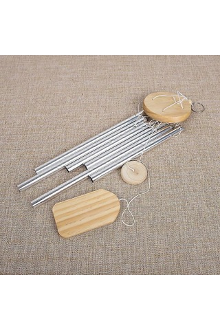 Dış Mekan İçin Rüzgar Çanları Woodstock Çanları Küçük Rüzgar Çanları Dış Mekan Tasfiyesi Çok Renkli