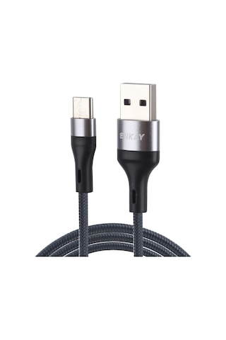 Enkay Enk-cb119 1m Usb 3.0 To Usb-c / Type-c 5a Super Fast Charging Sync Data Cable Grey