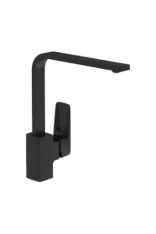 VitrA Root Square Eviye Bataryası, Mat Siyah A4275336 VitrA Root Square Eviye Bataryası, Mat Siyah A4275336