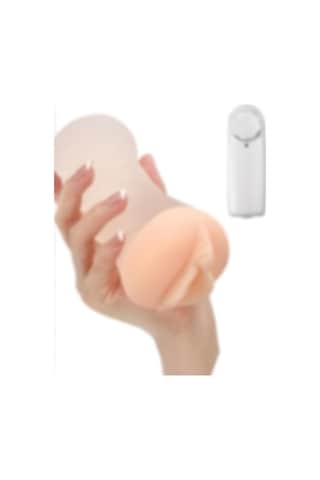 Erofoni Yeni Nesil Süper Realistik Titreşimli 16 CM Gerçekçi Dual Suni Yapay Vajina Mastürbatör ﻿