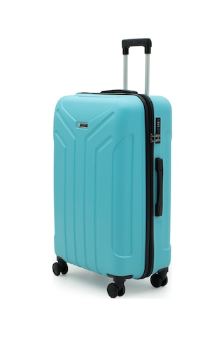 Petra Lüx Abs Büyük Boy Valiz 75 Cm Mavi