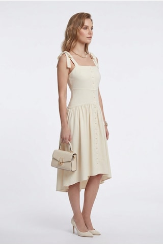 Elbise Blange B26289 Beyaz