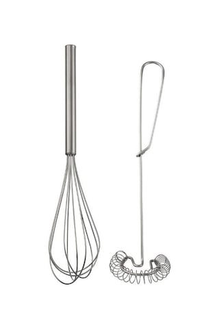 Ikea Idealısk Çırpıcı Seti 25 Ve 26 Cm Krom 2 Parça
