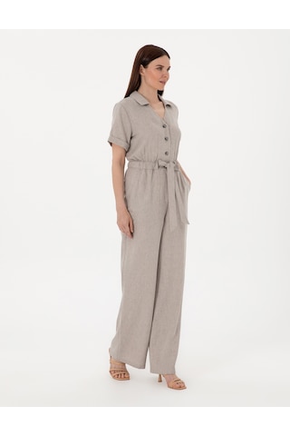 Pierre Cardin Kadın Gri Tulum Dokuma 50301193-vr024 Gri