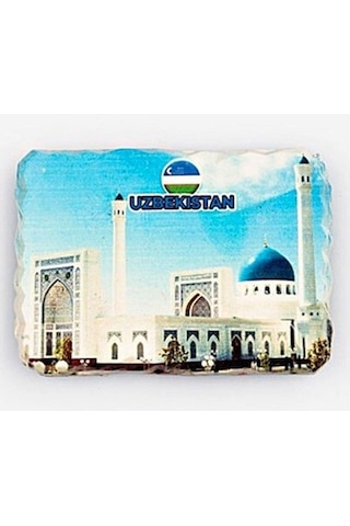 Özbekistan Registan Meydanı Kırık Magnet
