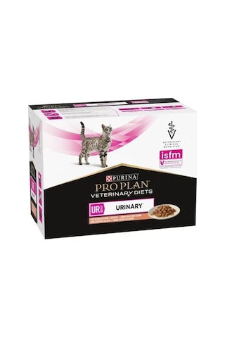 Pro Plan Veterinary Diets Ur Urinary Somonlu Yaş Kedi Maması 85 Gr X 10 Adet Pro Plan Veterinary Diets Ur Urinary Somonlu Yaş Kedi Maması 85 Gr X 10 Adet