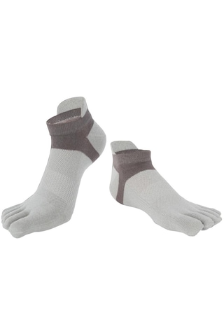 Homyl Erkekler Ve Kadınlar Için Ayak Bileği Çorap Pamuklu Gri
