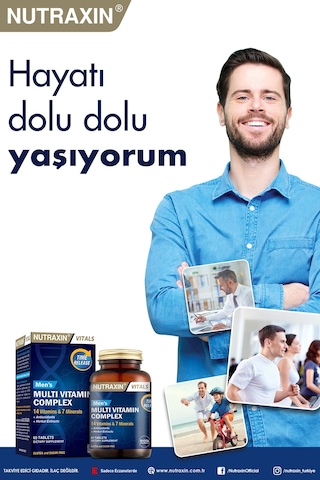 Nutraxin Multivitamin Complex Men's 60 Tablet