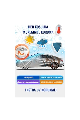 Gri, Bmw 5 Serisi 520i Oto Branda, Araba Brandası, Koruma Örtüsü, Toz Ve Su Geçirmez, Sağlam Kumaş Gri