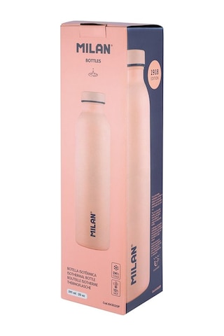 Mılan 643020P 1918 Pembe Paslanmaz Izotermal Matara 591Ml