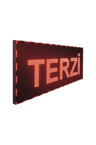 Kayan Yazı 32x128cm Led Tabela Işıklı Tabela Reklam