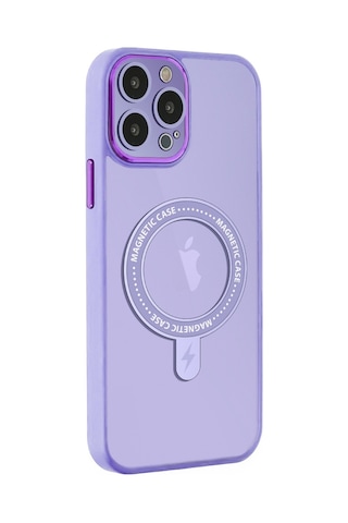 Apple Uyumlu iPhone 13 Pro Max Kılıf Magsafe Özellikli Unix Silikon Kapak