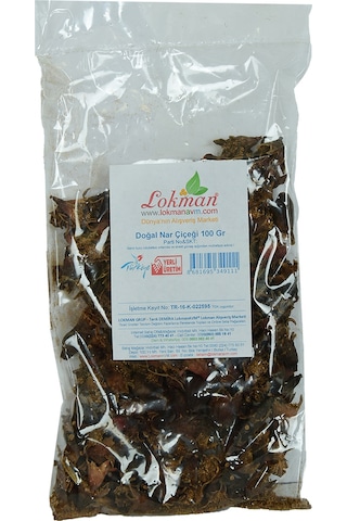 Lokman Avm Nar Çiçeği Doğal 100 G