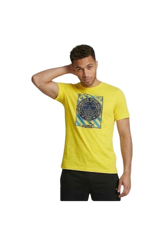 Fenerium Puma Fenerbahçe Logo Sarı Tshırt Sarı