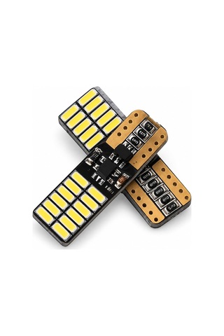 Trobus Park Ampulü T10 Canbuslu 24 Ledli 2'li Set Buz Mavi