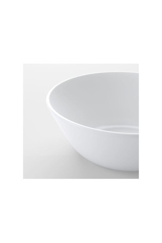 Çorba Kasesi, 15 Cm, 6 Adet Set, Beyaz, Temperli Opal Cam Çok Renkli