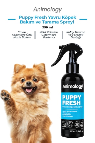 Animology Puppy Fresh Kötü Koku Giderici Yavru Köpek Bakım Spreyi 250 Ml