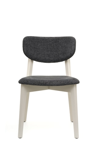 Leto Beyaz Ahşap 6'lı Mutfak Salon Yemek Odası Sandalyesi