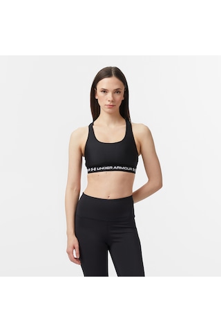 Under Armour Crossback Mid Kadın Siyah Antrenman Bra 1361034