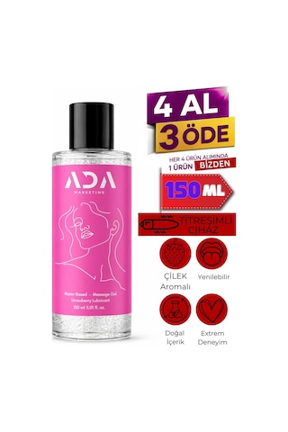 150 Ml Kadınlara Özel Kayganlaştırıcı Jel Ve Mini Titreşim Cihazı Seti