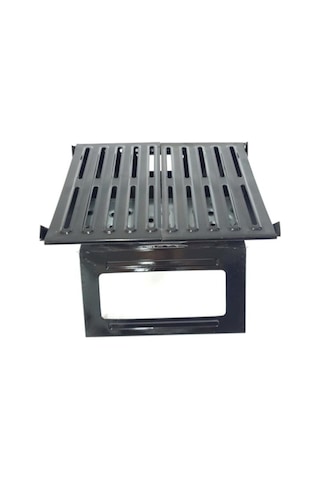 Cemre C14 Emaye Çanta Mangal Laptop Mangal 33cm X 41cm Siyah