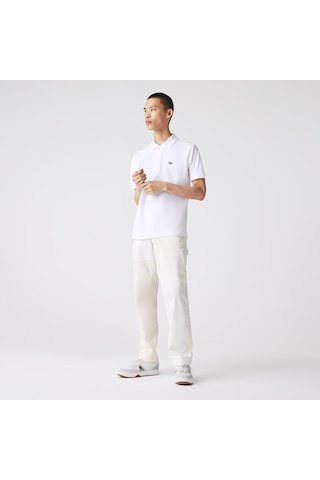 LACOSTE POLO YAKA ERKEK T-SHIRT L1212-00-001 Beyaz