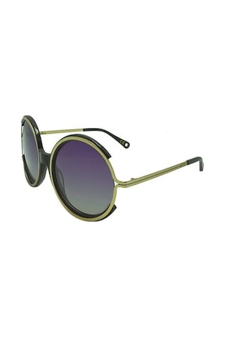 Belmond Mod.1010 C.01 Ekartman 57-22 Siyah Sarı Metal Kadın Güneş Gözlüğü Sarı