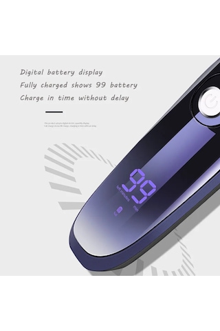 Treasure Motawısh Elektrikli Tıraş İslak Kuru Çift Kullanımlı Su