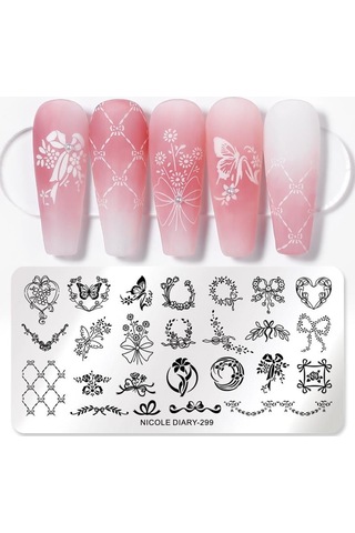 Nicole Diary Metal Stampa Tabakası 299 56510