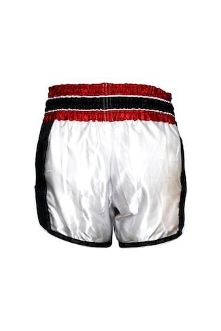 Muay Thai Şortu Retro Neo Beyaz Mt3075
