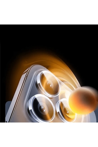Northcity Sapphire Kamera Lens Koruyucu Apple Uyumlu iPhone 15 Pro/pro Max Çizilmeye Karşı Hd Cam Kalkan