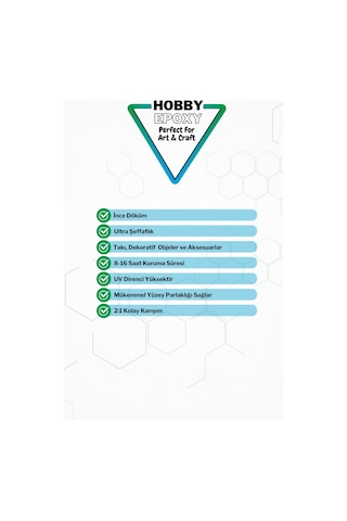 Ultra Şeffaf Hızlı Hobby Epoxy Epoksi Reçine İnce Döküm Fast 15kg