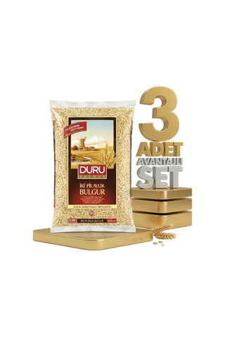 Duru İri Bulgur 3x1 Kg