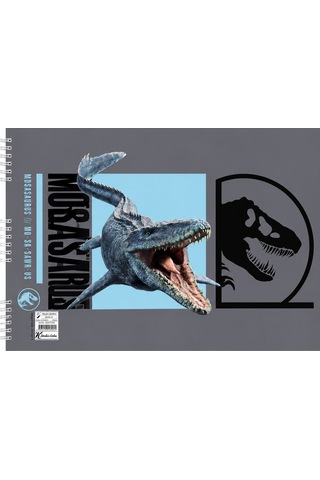 Keskincolor Jurassic World 25x35 15 Yp Spiralli Resim Defteri