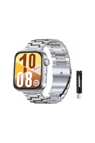 Huawei Watch Fit3 / Fit 4 / Fit 4 Pro Uyumlu Ayarlanabilir Paslanmaz Çelik Akıllı Saat Kordonu