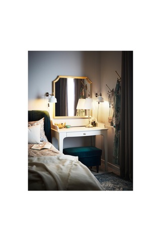 Ikea Svansele Duvar Aynası 78x78 Cm Altın