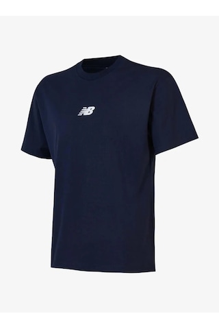 New Balance Mnt1642-avı Lifestyle Erkek T-shirt Lacivert