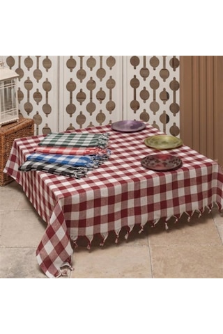 Çok Amaçlı %100 Pamuk Sofra Bezi ve Piknik Örtüsü 140 x 140