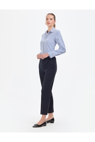 Pierre Cardin Kadın Lacivert Pantolon 50318977-vr033