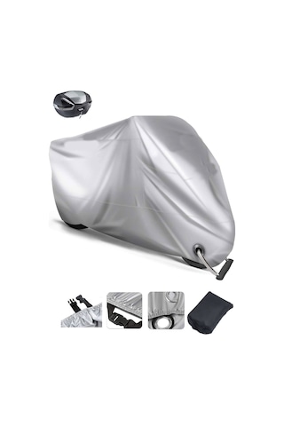 Tvs Jupiter Gri Motosiklet Brandası Kilit Uyumlu