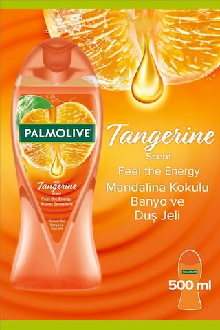 Palmolive Aroma Sensations Feel The Energy Mandalina Kokulu Banyo Ve Duş Jeli 500 Ml Mandalina