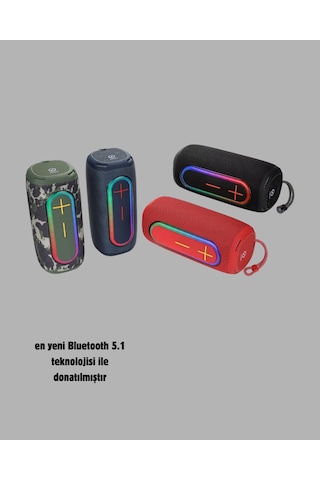 Mey İthalat Yeni Nesil Bluetooth 5.1 Hoparlör Güçlü Ses, Hızlı Bağlantı, Uzun Pil Ömrü