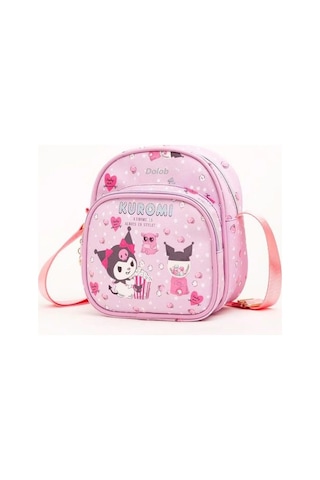 Karikatür Sevimli Kt Melodi Tarçın Köpek Kuromi Omuz Çantası Crossbody Çanta Japon Anaokulu Bebek Çantası 4sl94w Ekru - Pembe