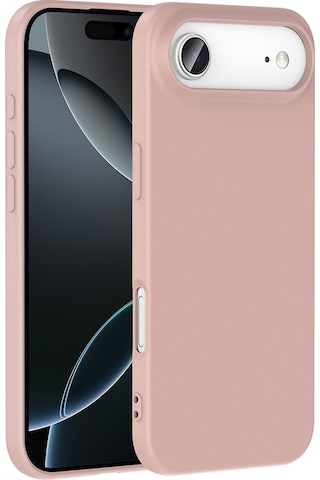 Techaks Apple Uyumlu iPhone 17 Air Kılıf Zore Mara Lansman Kapak - Desert Gold Altın