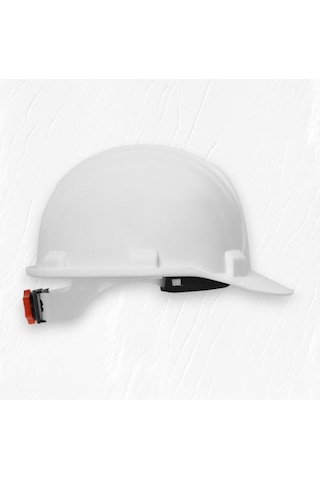Ge-1537 Vidalı Eko Baret Beyaz Beyaz