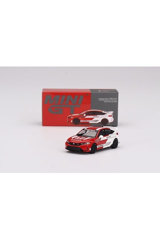 Mini Gt 1/64 686 Honda Civic Type R 2023 Pace Car Red