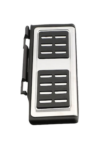 Bosphorusboutique Paslanmaz Çelik Araba Pedalları Vw Seat Leon 5f Mk3 2013-2019 Mk4 2020 - 2022 Lhd Golf Mk7 7 Vıı 2014-2021 Rest Pedal Hb