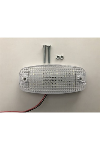 Replax Led Lamba Çakarlı Beyaz Beyaz 12V-24V Uyumludur TAS041B