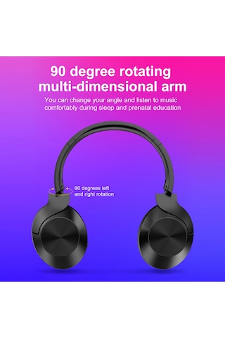 Xindoker Bluetooth Kulaklık, Fm, Tf Kart Ve 3.5mm Kablolu 4 Ü 1 Arada, 300mah Pil, Derin Bas, Gürültü Önleme, Oyun Ve Müzik İçin