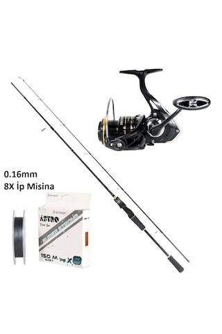 Remixon Focus Bg 3000m + 240cm 5-35gr Spin Olta Seti